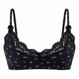 Butter Me Up Lace Bralette - Midnight Floral - Shake Your Bon Bon