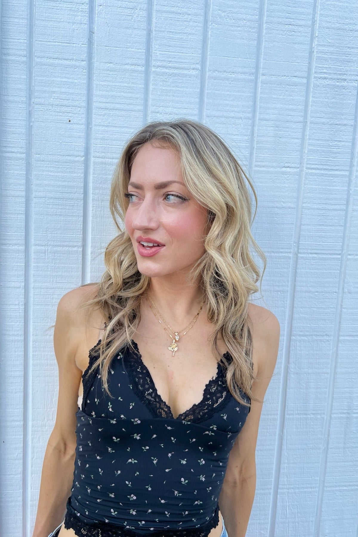 Butter Me Up Lace Cami ~ Midnight Floral – Shake Your Bon Bon