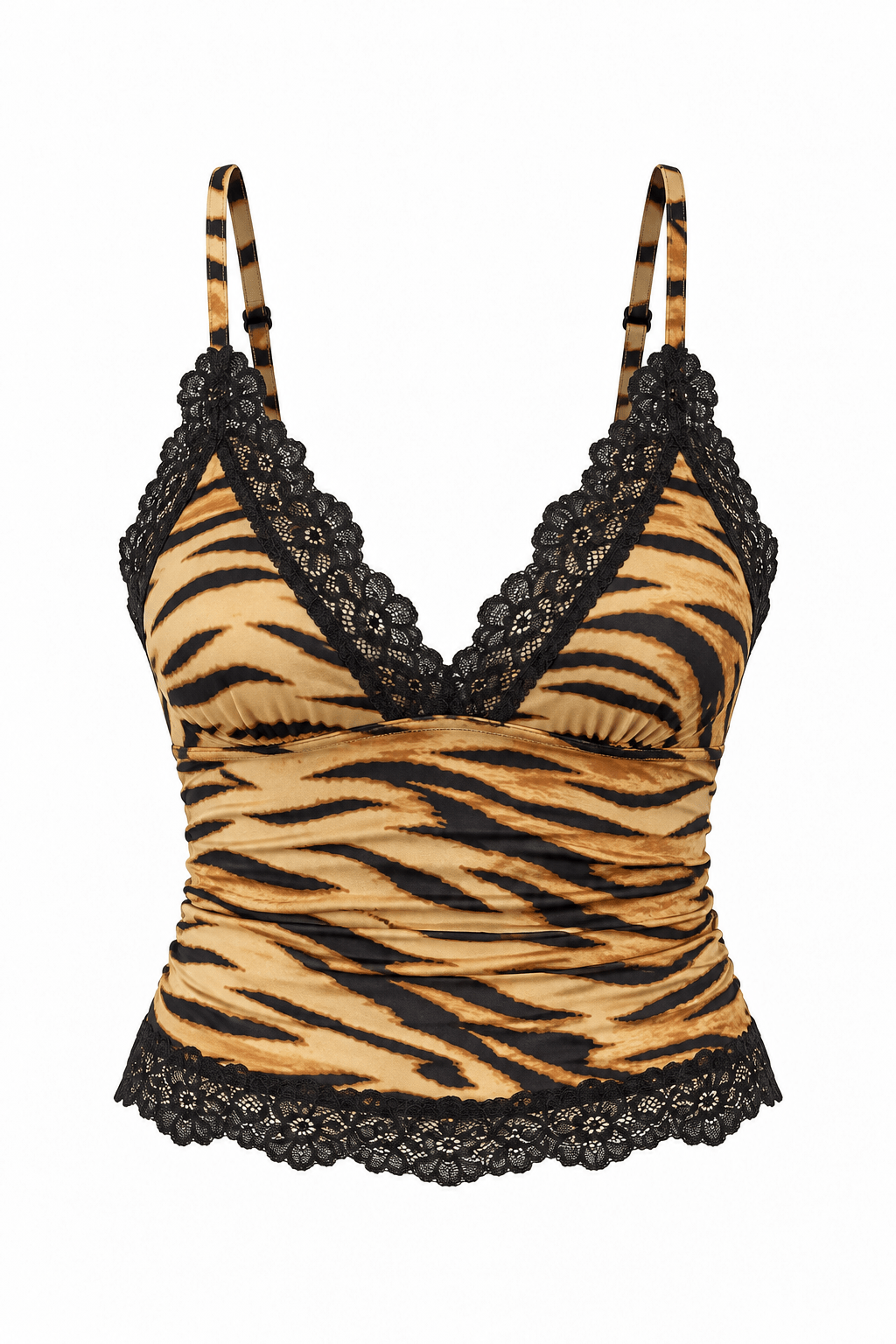Butter Me Up Lace Cami - Tiger - Shake Your Bon Bon