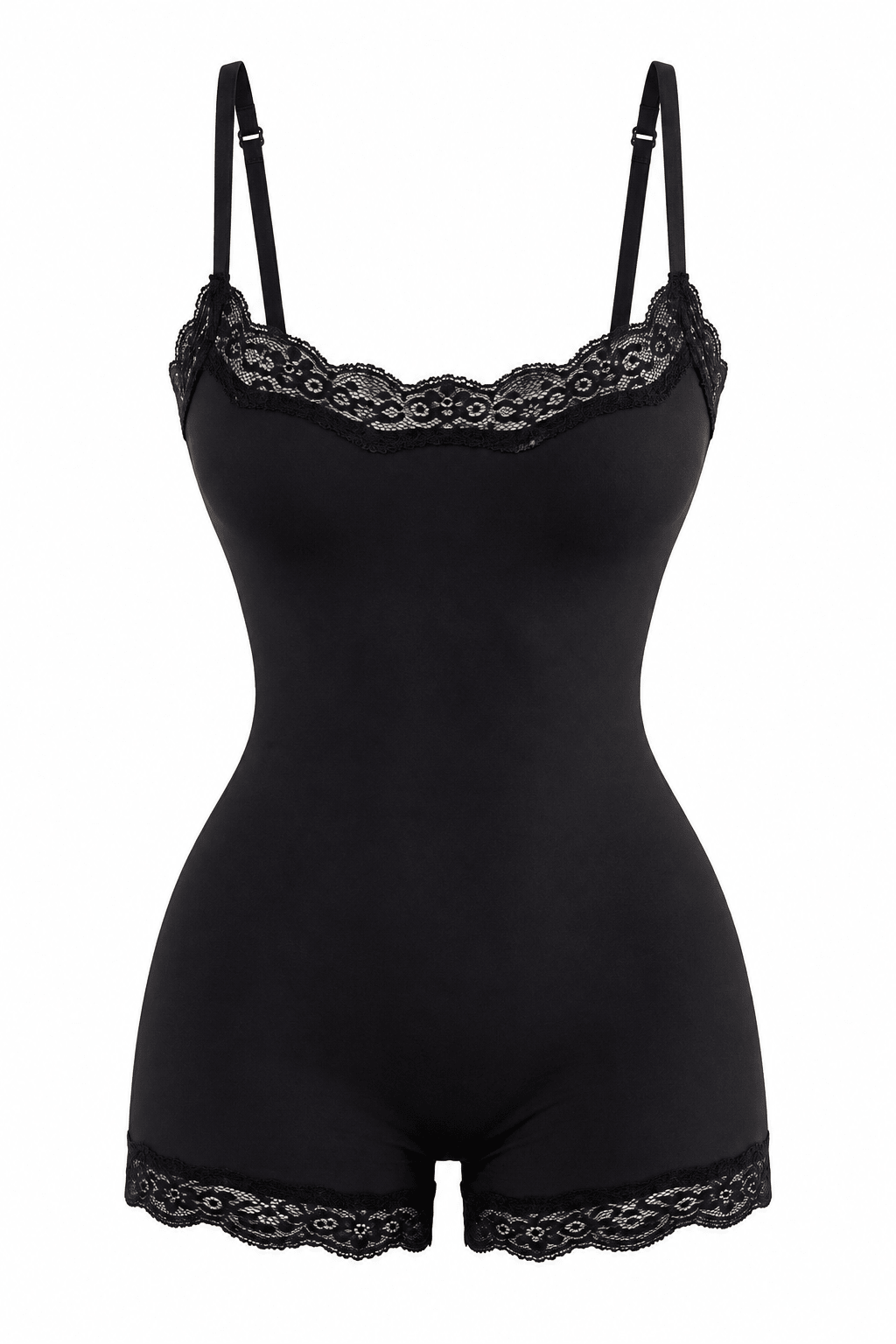 Butter Me Up Lace Onesie - Black - Shake Your Bon Bon