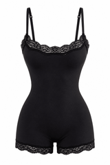 Butter Me Up Lace Onesie - Black - Shake Your Bon Bon