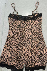 Butter Me Up Lace Onesie ~ Leopard - Shake Your Bon Bon