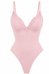 Butter Me Up Lace Pushup Bodysuit - Ballet - Shake Your Bon Bon