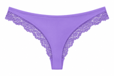 Butter Me Up Lace Thong - Orchid - Shake Your Bon Bon