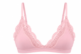 Butter Me Up Lace Triangle Bralette - Ballet - Shake Your Bon Bon
