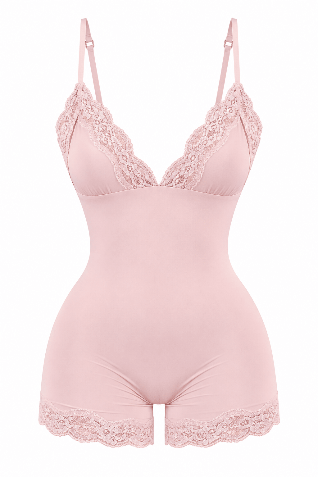 Butter Me Up Lace Triangle Onesie - Ballet - Shake Your Bon Bon