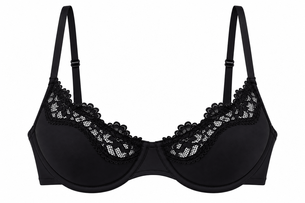 Butter Me Up Lace Underwire Bra - Black - Shake Your Bon Bon