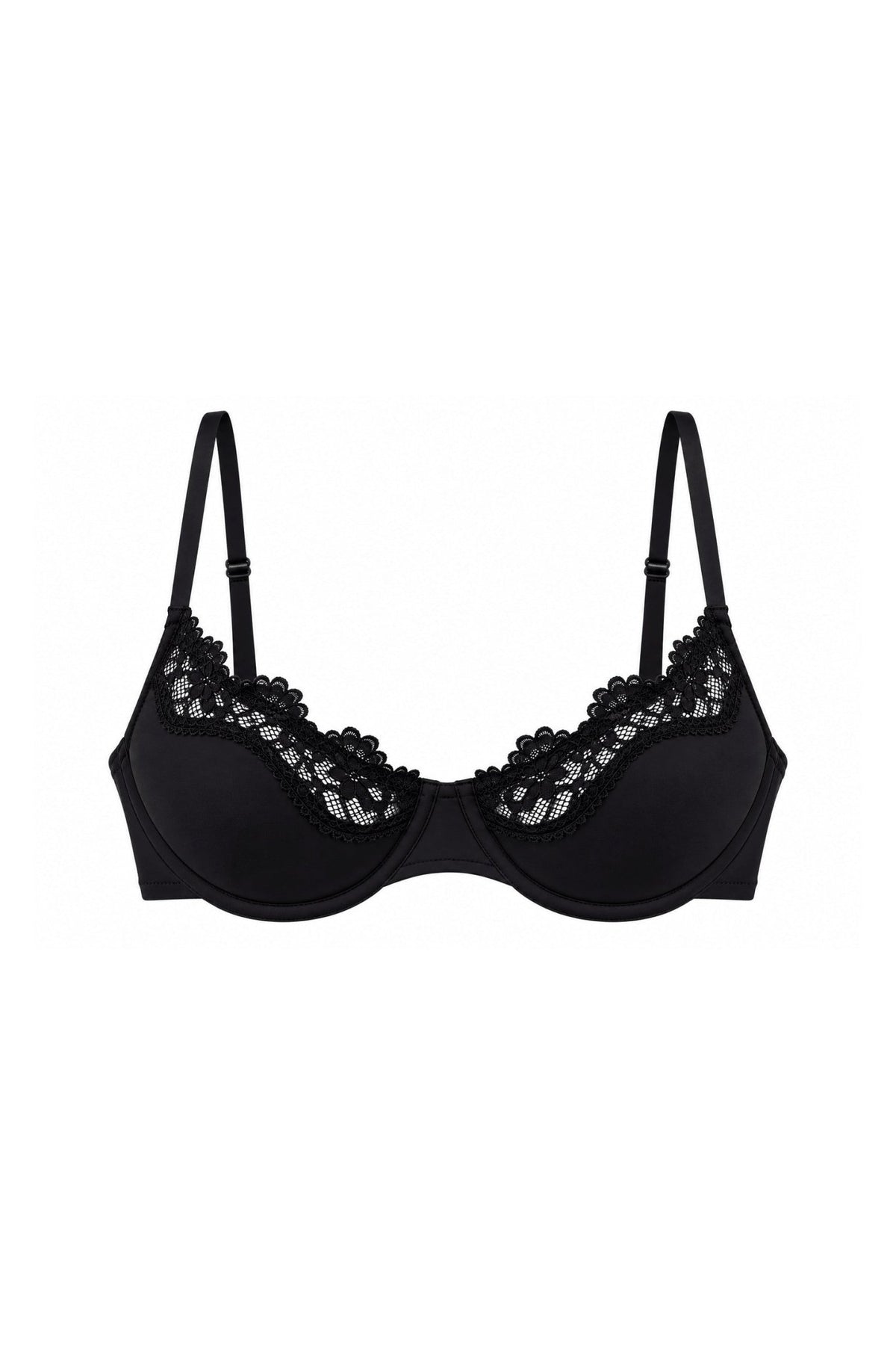 Butter Me Up Lace Underwire Bra - Black - Shake Your Bon Bon