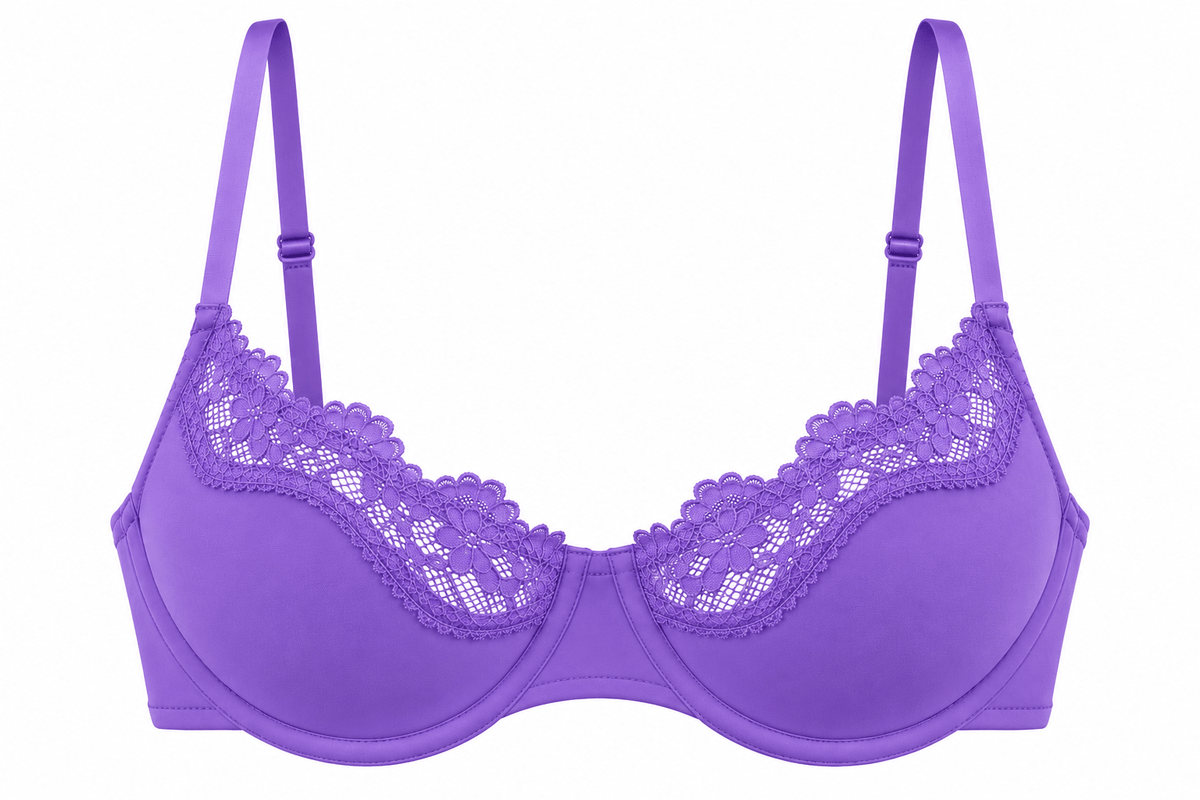 Butter Me Up Lace Underwire Bra - Orchid - Shake Your Bon Bon