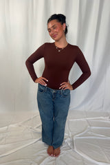 Butter me Up Long Sleeve Bodysuit - Shake Your Bon Bon