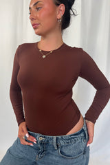 Butter me Up Long Sleeve Bodysuit - Shake Your Bon Bon