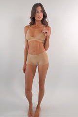 Butter Me Up Triangle Bralette - Bare - Shake Your Bon Bon