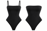 Butter Me Up Tube Bodysuit - Black - Shake Your Bon Bon