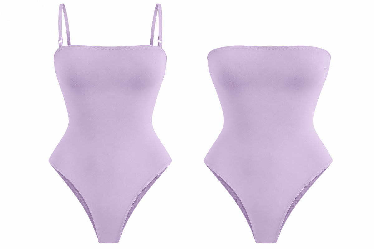 Butter Me Up Tube Bodysuit - Wisteria - Shake Your Bon Bon