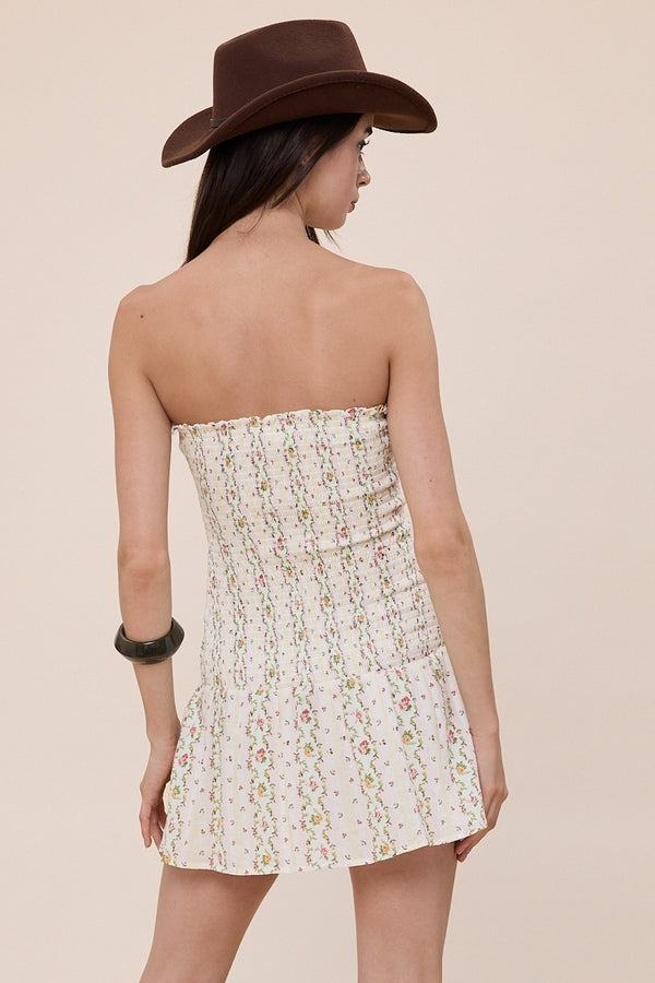Back Roads Strapless Mini