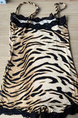 Butter Me Up Lace Onesie ~ Tiger
