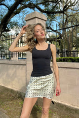 Call me Old Fashioned Mini Skort - Shake Your Bon Bon