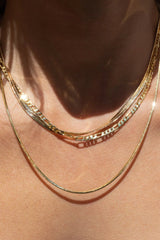Cecilia Chain Necklace ~ Gold - Shake Your Bon Bon