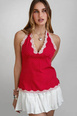 Cherry on Top Halter Top - Shake Your Bon Bon