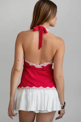 Cherry on Top Halter Top - Shake Your Bon Bon