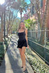 Cocktails at the Chloe Romper Dress - Shake Your Bon Bon