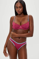 Cola Polka Dot Bikini Top ~ Tuscany - Shake Your Bon Bon