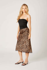 GNO Midi Skirt ~ Leopard