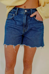 Crossroads Mid Rise Loose Short ~ Currents - Shake Your Bon Bon