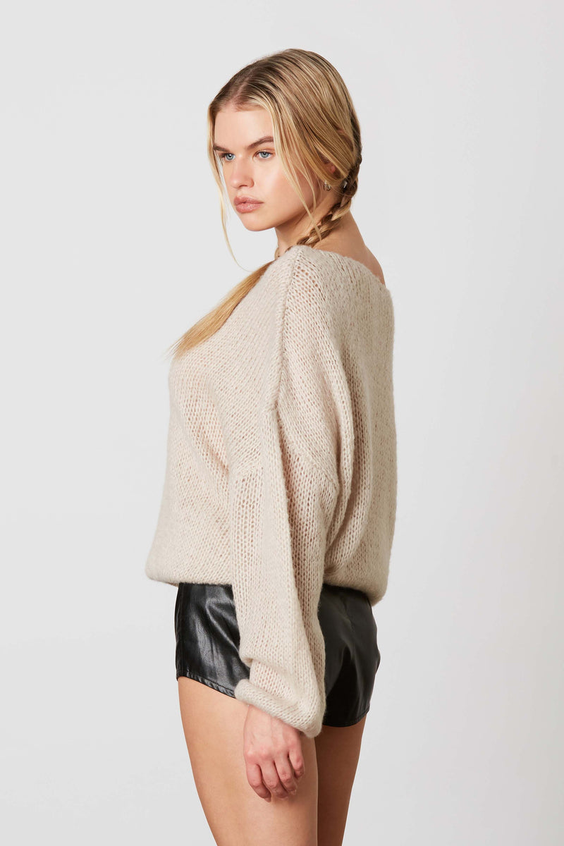 Most Wanted Boatneck Sweater