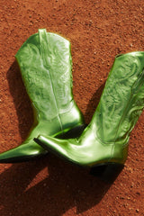 Danilo Metallic Western Boot - Shake Your Bon Bon