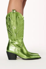 Danilo Metallic Western Boot - Shake Your Bon Bon