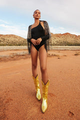 Danilo Metallic Western Boot - Shake Your Bon Bon