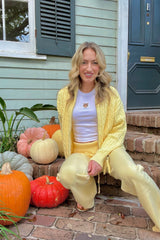 Dawson Knit Fold Over Pant ~ Vanila Sugar - Shake Your Bon Bon