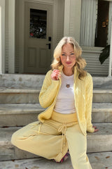 Dawson Knit Fold Over Pant ~ Vanila Sugar - Shake Your Bon Bon