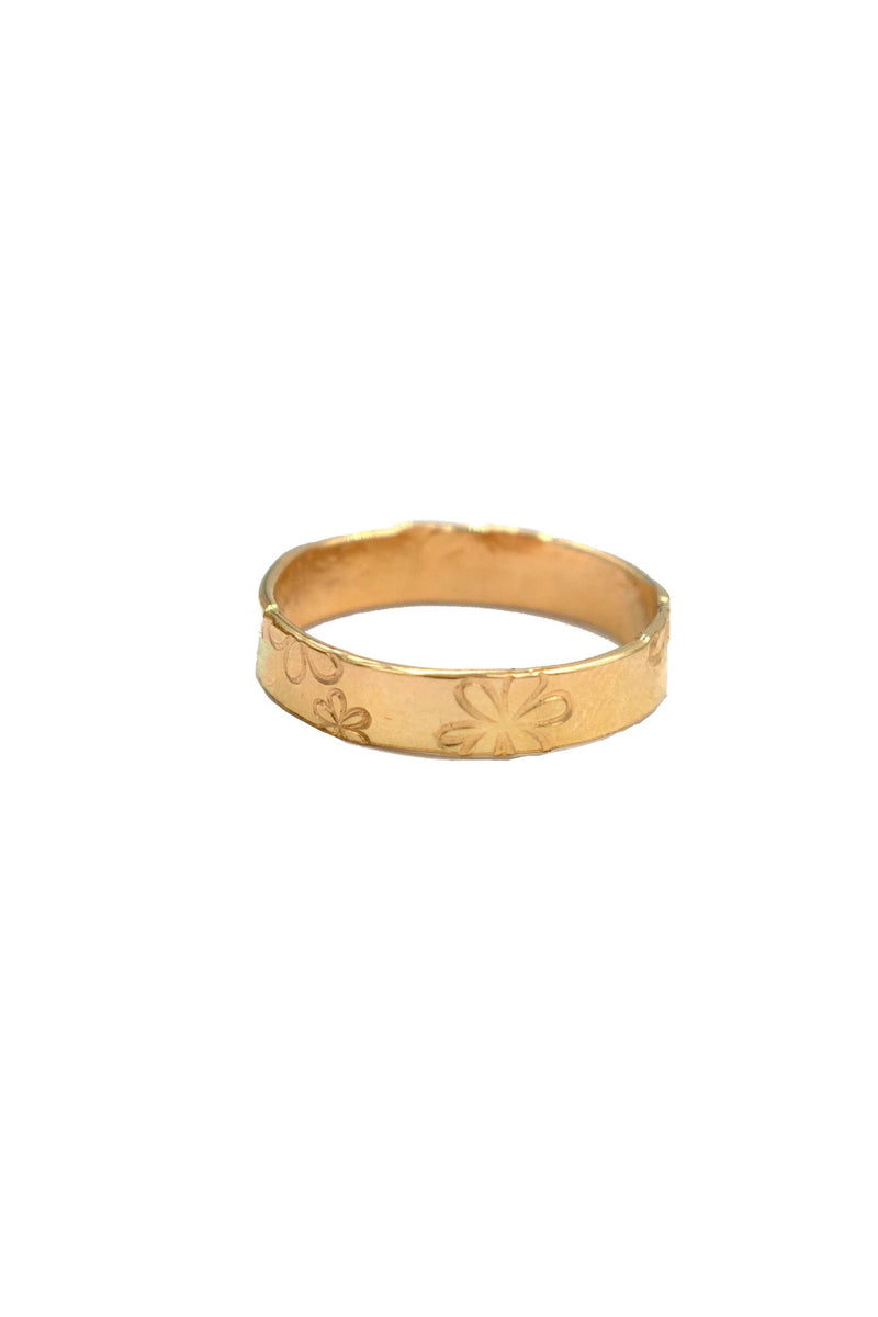 Dazey Stack Ring ~ Gold