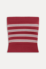 Destiny Knit Tube Top ~ Collegiate Stripe - Shake Your Bon Bon