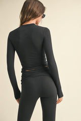 Do it All Knit Long Sleeve - Shake Your Bon Bon