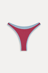 Dove Polka Dot Bikini Bottom ~ Tuscany - Shake Your Bon Bon