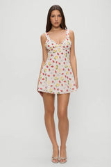 Dreamer Chiffon Mini Dress ~ Amalfi - Shake Your Bon Bon