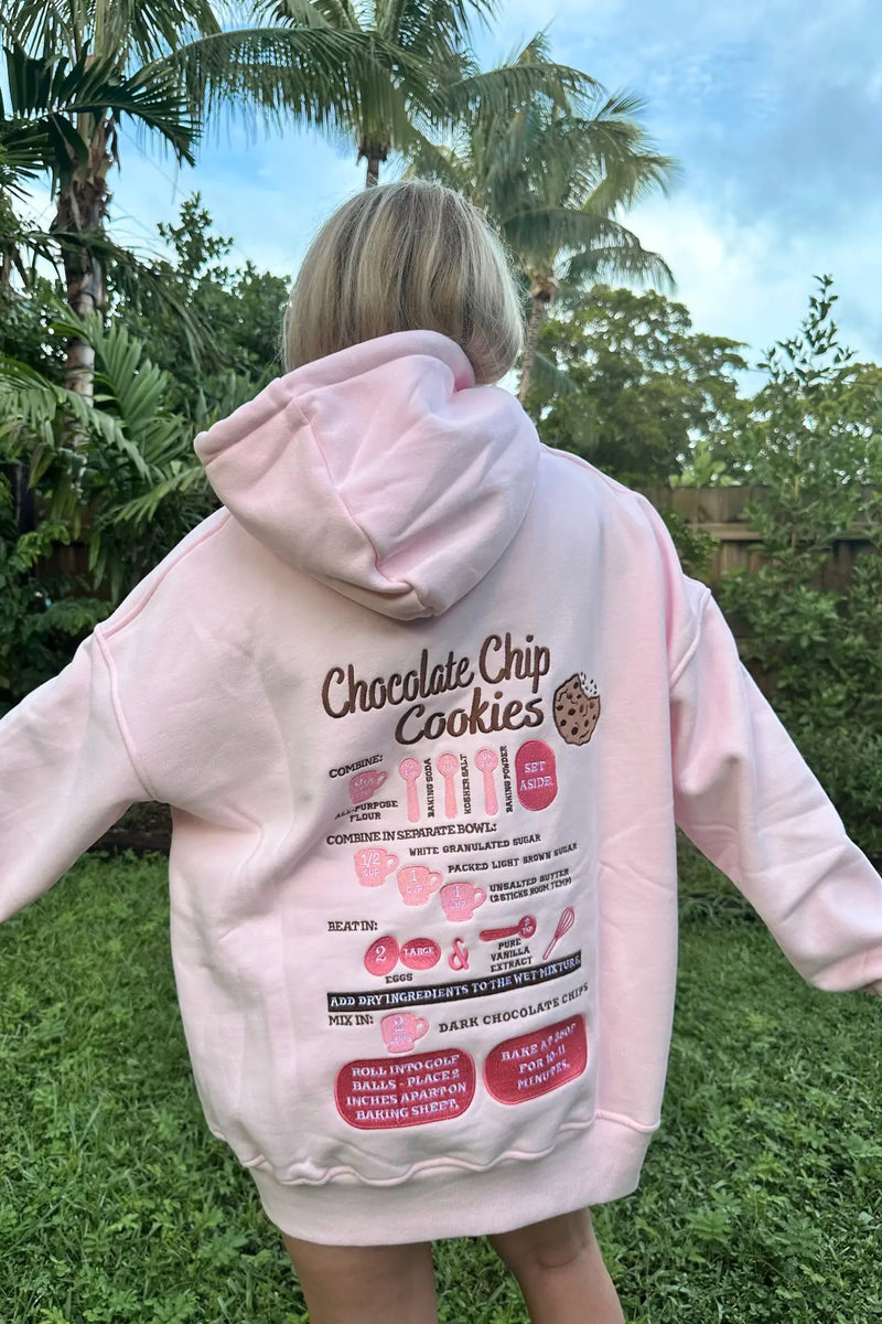 Fresh Baked Cookies Embroidered Hoodie
