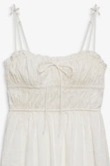 Edie Eyelet Slip Dress ~ White - Shake Your Bon Bon
