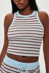 Emma Striped Tank Top ~ Verona Stripe - Shake Your Bon Bon