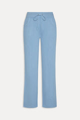 Emma Thermal Low Rise Pants ~ Lullaby Sky - Shake Your Bon Bon