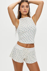 Emma Thermal Tank Top ~ Spring Dreaming - Shake Your Bon Bon