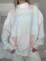 Quilted Cutie Pastel Pullover