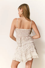 Faelith Lace Printed Cotton Top ~ Chantilly - Shake Your Bon Bon