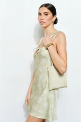 Fair & Square Satin Tote - Shake Your Bon Bon