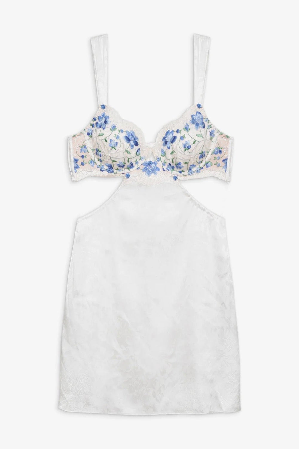 Festival Rose Slip Dress ~ Blue – Shake Your Bon Bon