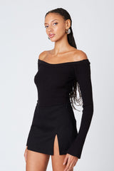 Front Runner Denim Mini Skort - Shake Your Bon Bon