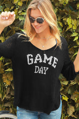 Game Day V-Neck Sweater
